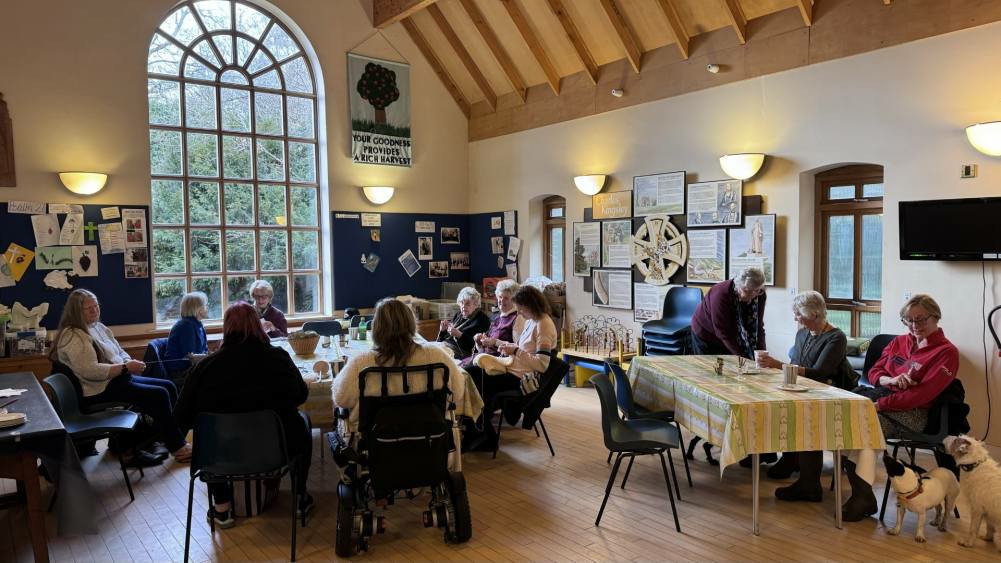 [Friendship Makers meeting in the Hall]