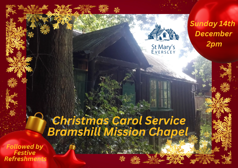Evening Prayer with Carols at Bramshill Mission Chapel