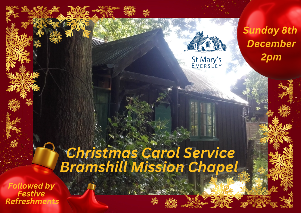 Christmas Carols at Bramshill Mission Chapel