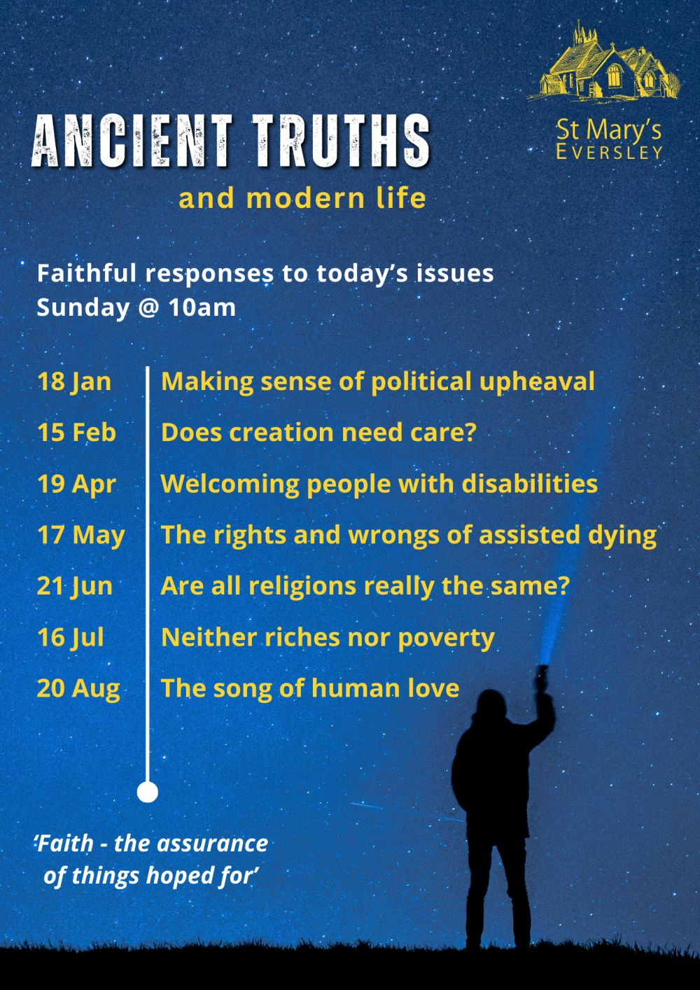 Ancient truths and modern life