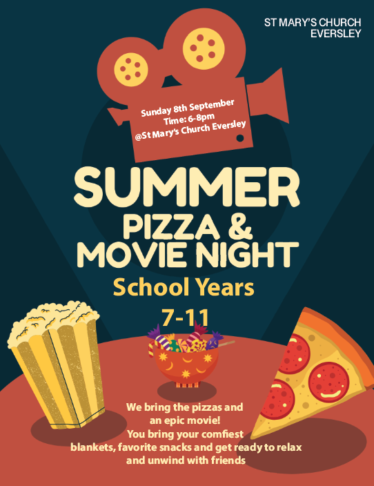 Youth Pizza and Movie Night
